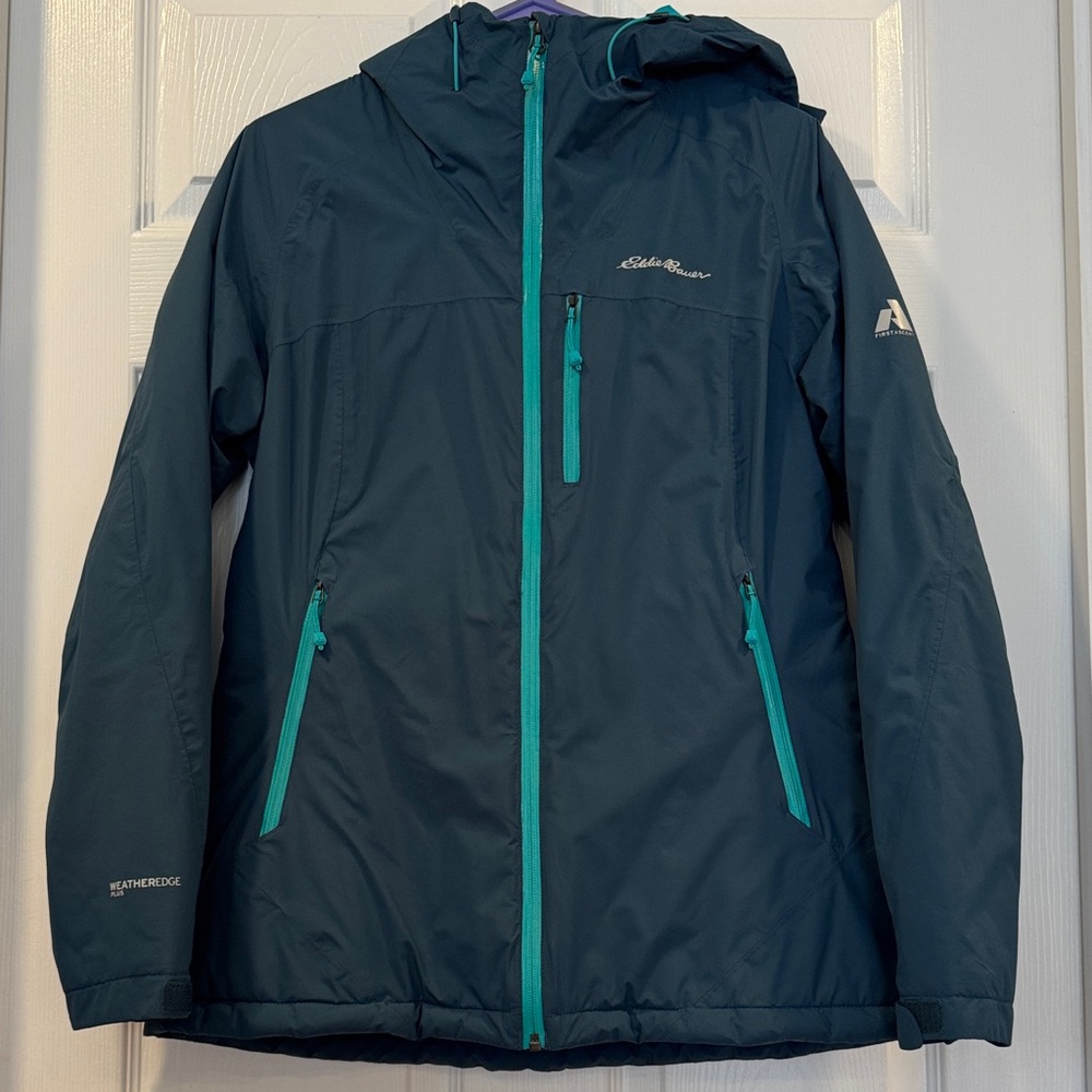 Eddie Bauer Dark Teal First Ascent Weatheredge Plus Jacket